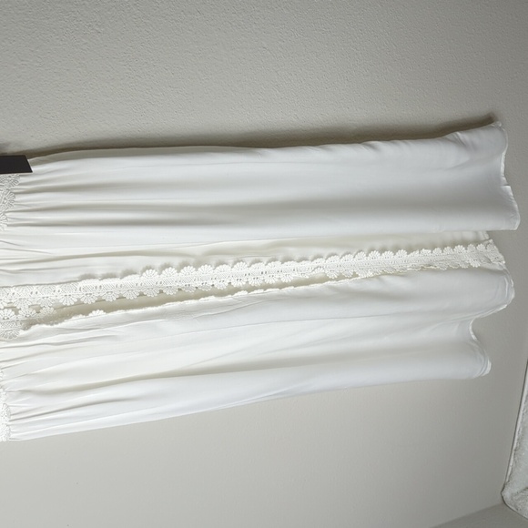 Lulu's Swim Lulus Bay Breeze White Swim Cover-Up Women's XS Golden 4 - Picture 3 of 11